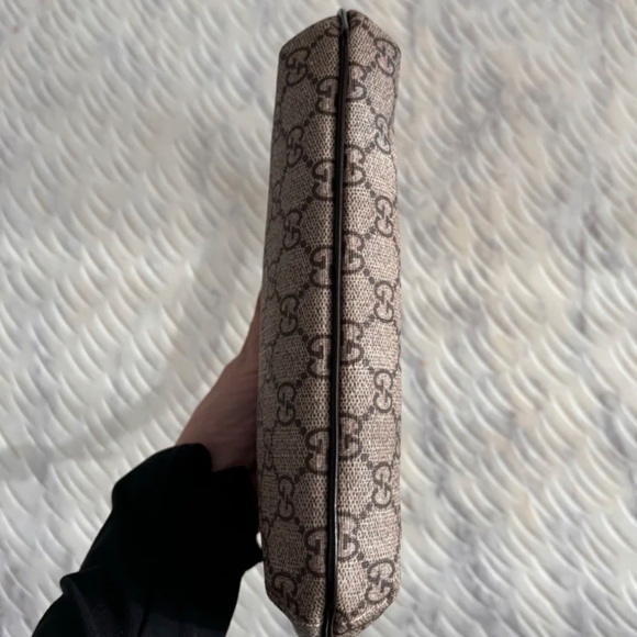 Authentic Gucci Tattoo Collection Monogram Baguette Shoulder Bag - Picture 5 of 11